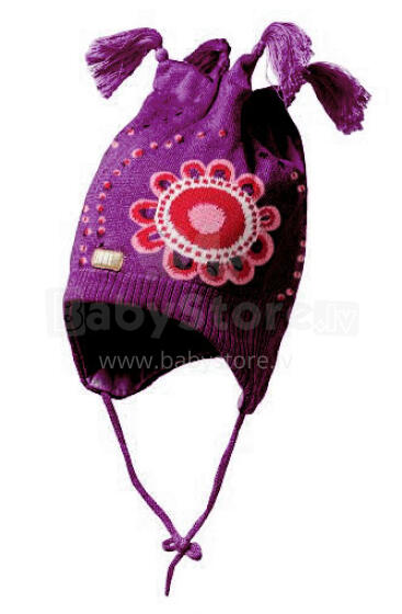 Lenne'15 Knitted Hat  Dolly Art.15245-604  siltā kokvilnas cepure [izm.46cm]