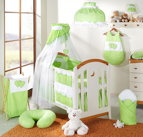Mamo Tato Heart Col. Green Print