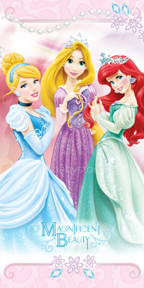 Faro Tekstylia Beach Towel Princesses Bērnu mīksts  dvielis 70х140cm