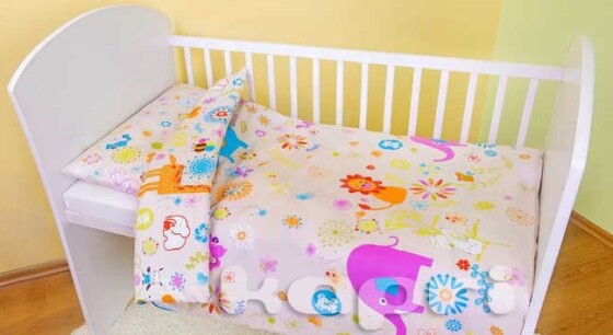 Kapri Baby Zoo Комплект детского постельного белья из 2х частей 120х90 cm