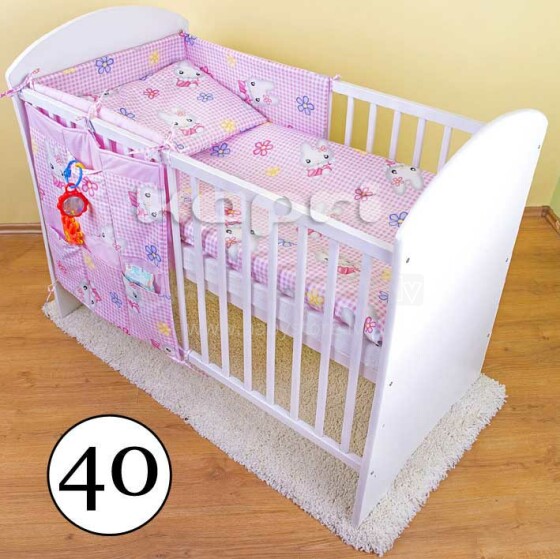 Kapri Baby Hello Kitty  Комплект детского постельного белья из 4-х частей 120х90 cm
