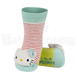 Soxo Art.32132 Infant socks with rattle 0-12m.