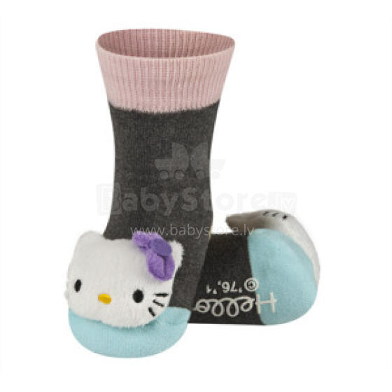 Soxo Art.32132 Infant socks with rattle 0-12m.