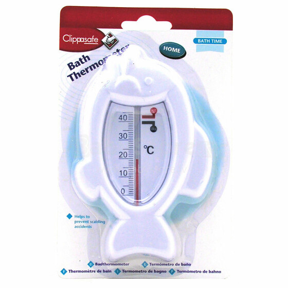 Clippasafe Bath Thermometer - Fish Shape CLI39/1 Ūdens termometrs vannai