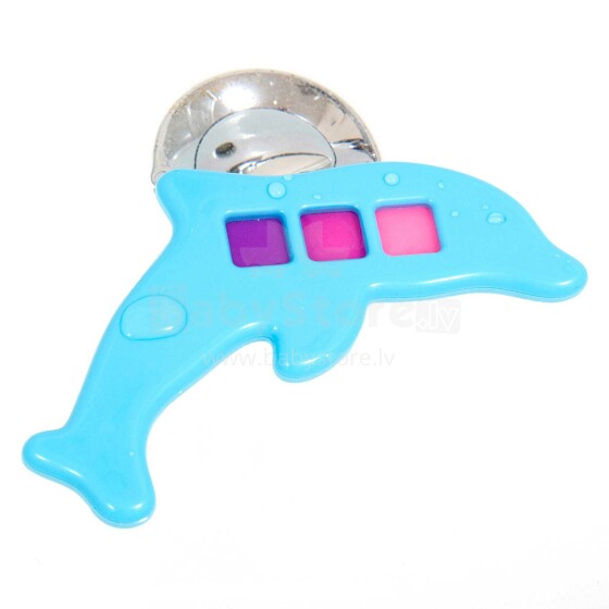 „Clippasafe“ vonios temperatūros indikatorius - delfinų forma CLI39 vonios vandens temperatūros indikatorius delfinas