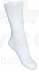 YO Baby PO-02 Baltos kojinės su lankais mergaitėms