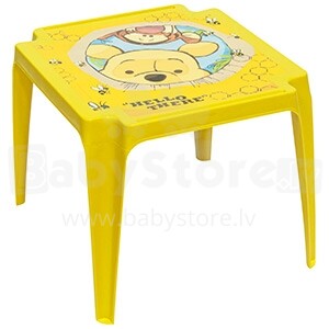 „Disney Furni Pūkuotukas“ 800009 „Play table“ sodo stalas Vaikų žaidimų stalas