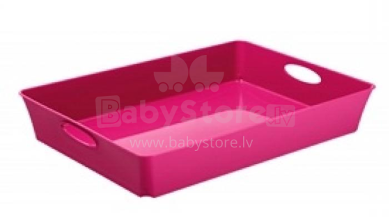 Rotho Grozs Living C4 Art.250001 Ванночка для кинетического песка, розовый цвет 37.5x26.6x6cm