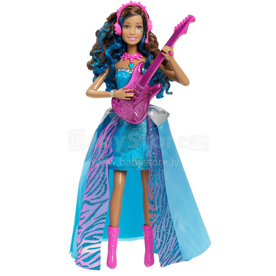 Mattel Barbie „Rock 'n Royals“ dainuoja Erikos lėlės meną. CKB58 lėlės Barbės dainininkė