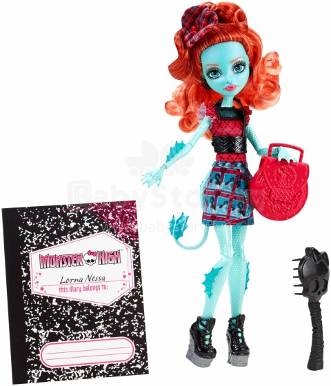 Mattel Monster High Monster Exchange Program Lorna McNessie Doll Art. CFD17 Lelle