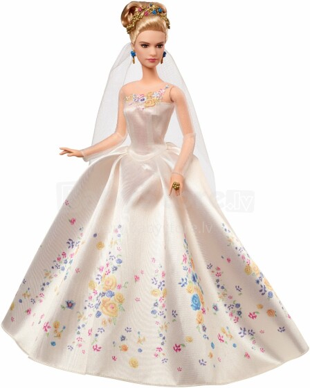„Mattel Disney“ princesės Pelenės vestuvių dienos lėlės menas. CGT55 „Disney Princess“
