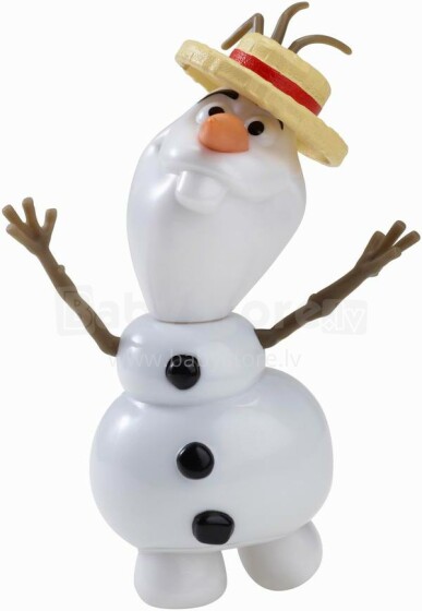 „Mattel Disney“ užšaldyta vasara „Singin 'Olaf“ menas. CJW68 Dainuojantis žaislas „Olafs“