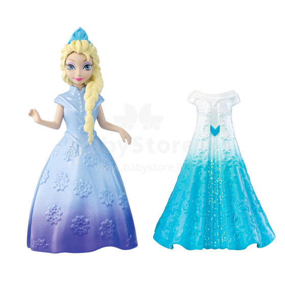 Mattel Disney Frozen MagiClip Elza Doll Art. Y9969 Кукла Эльза 'Холодное сердце' с дополнительным нарядом