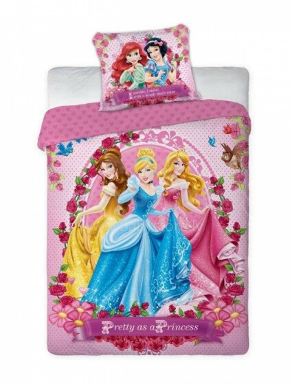 Kapri  Disney Bedding Princesses   Хлопковое постельное белье  160x200см