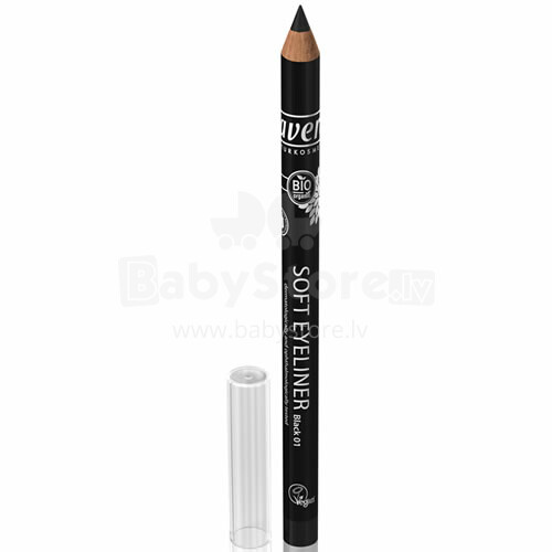 Lavera Soft Eyeliner Art. 105211 Мягкий карандаш для глаз (Black 01)