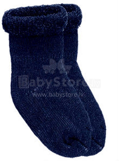 Weri Spezias newborn Art.1002 Dark Blue Zeķes frotē  Pluš