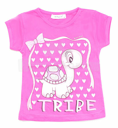 „Walox Tribe Pink“ mergaičių vasaros marškinėliai
