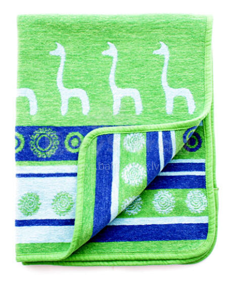 Dabīgais kokvilnas Eko pleds - pārklājs Art.0770 Cotton Chenille 70*90cm