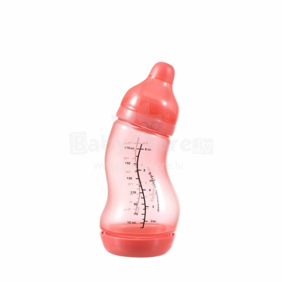 Difrax S-bottle newborn 170 ml red Art.705