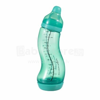 Difrax 706 S-bottle newborn 250 ml Детская бутылочка в форме S aqua
