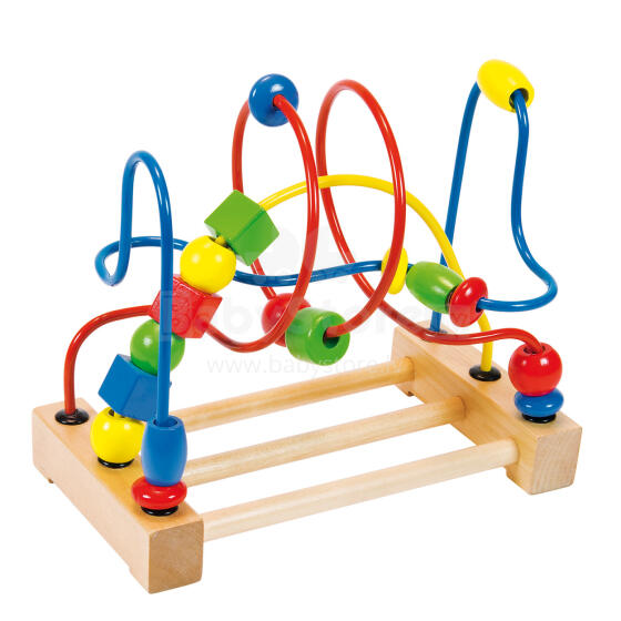 Goki Art.59982 Bread frame Attīstoša koka rotaļlieta Spirāle