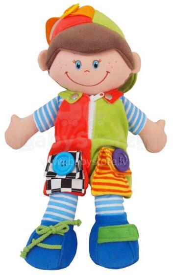 BabyMix Art. 8081-38D Kabināmā rotaļlieta ar zobgraužņiem Lelle