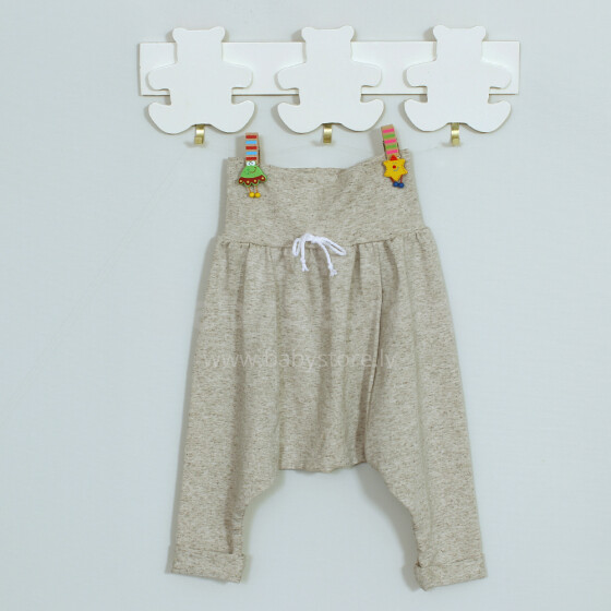 „Vilaurita Art.487“ kūdikių kelnės su plačiu diržu