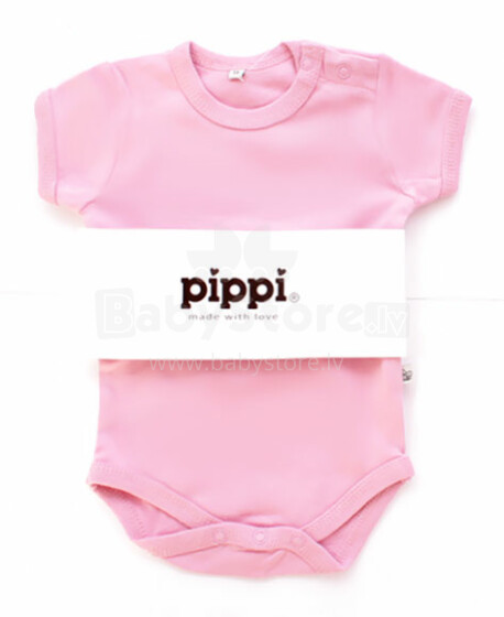 Pippi Art.3494-569 Детский Бодик с коротким рукавом из чистого хлопка (56-68)