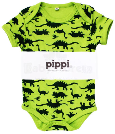 Pippi Baby Body Art.1472-778 Zīdaiņu Bodiji ar īsajām piedurknēm (izmēri: 50-98)