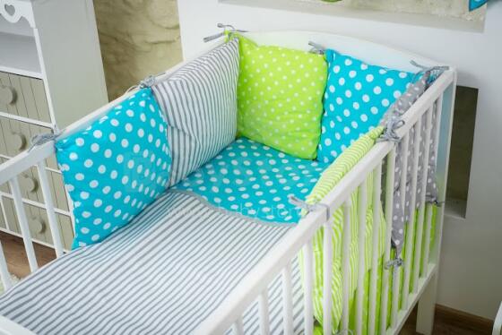 La bebe™ Cotton Borders Set 8 Art.80217 Комплект постельного белья из 8 частей
