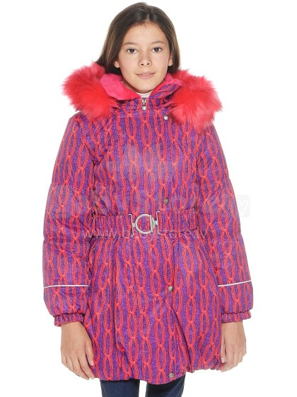 LENNE '16 Sonja 15335/3600 Šilta vaikiška žieminė šilko striukė-paltas [striukė] (110, 116 dydžiai)