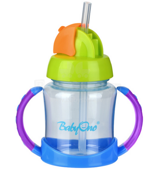 Baby Ono Art. 209 Кружка с соломинкой (180 мл)