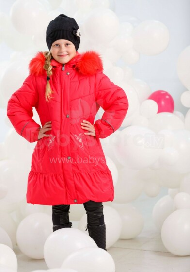 Lenne '16 Coat Lotta 15333/186 vaikų šiltas žieminis šilko švarkelis-paltas [striukė] (110 116 cm)