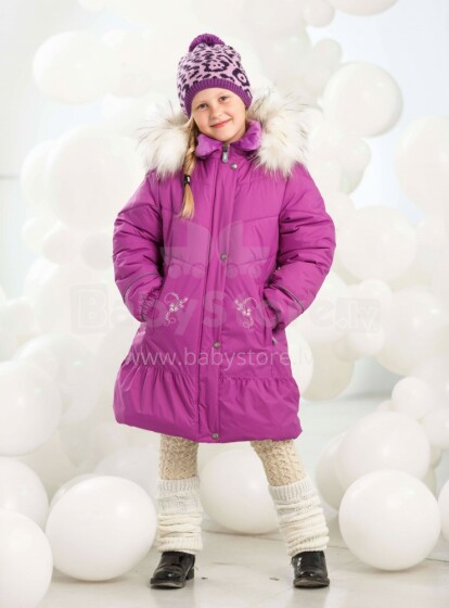 Lenne '16 Coat Lotta 15333/362 vaikų šiltas žieminis šilko švarkelis-paltas [striukė] (110 116 cm)