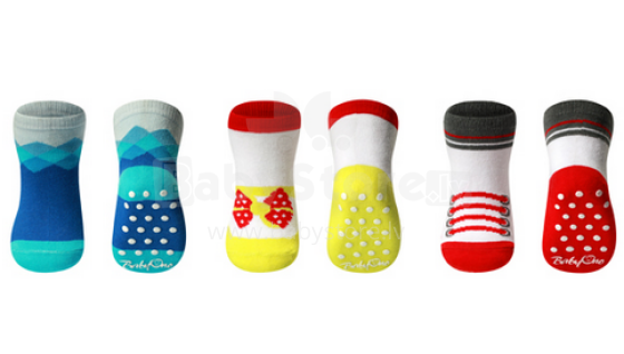 BabyOno Art.589/03 Хлопковые носочки, 6м+