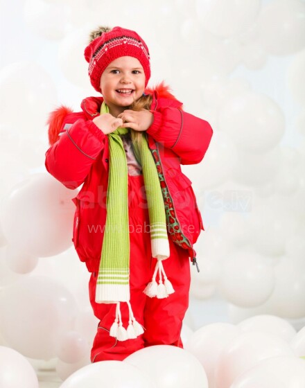 LENNE '16 Flake 15330/186 vaikų šiltas žieminis šilko švarkelis-paltas [striukė] (Matmenys 86-134 cm)