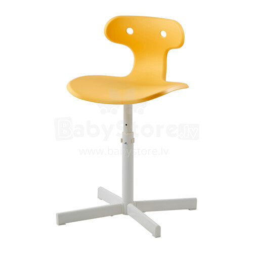 Ikea Molte 503.085.87 Стул для письменного стола, желтый