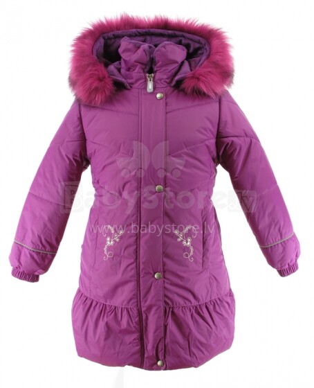 Lenne '16 Coat Lotta 15333/605 vaikų šiltas žieminis šilko švarkelis-paltas [striukė] (Matmenys 98,110, 116 cm)