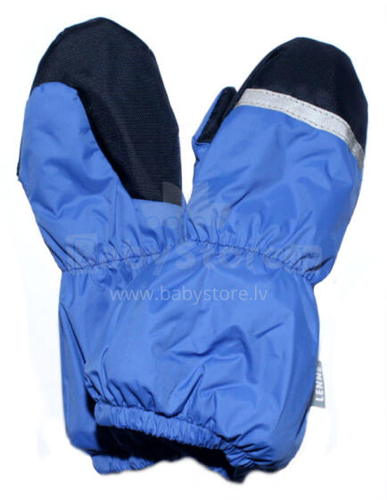 LENNE '18 Mittens 17175/679 Ziemas termo cimdi bērniem (Izmēri 0-6)