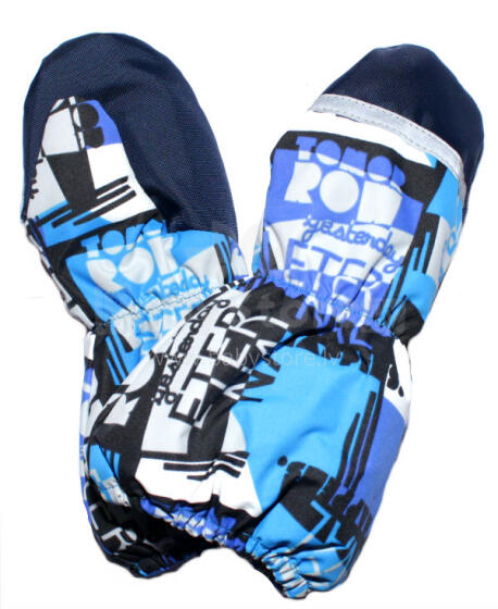 LENNE '16 Mittens 15175/6790 Ziemas termo cimdi bērniem (Izmēri 0)