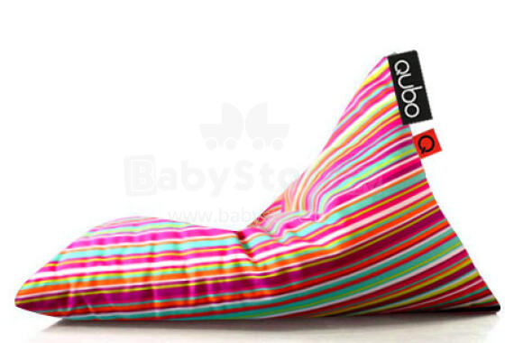 Life by Qubo™ Tryangle Stripes Art.70500 Sēžammaiss, Puffs, Mīkstais bean bags