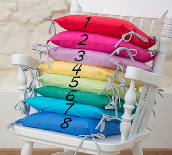 La bebe™ Pillow Art.81136 Spilvens ar lentēm (gultas apmale)