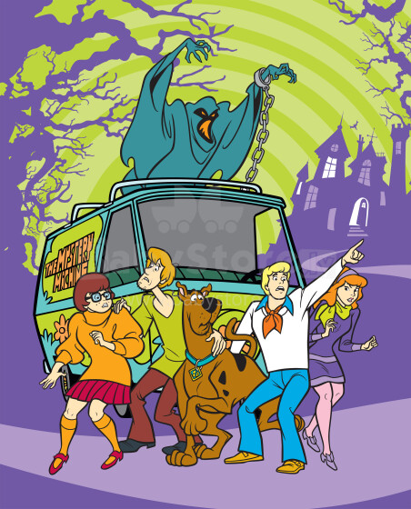 „Faro Tekstilia Scooby Doo“ pledas vaikams 120X150cm