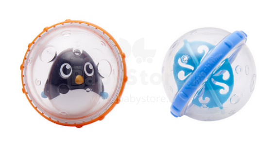 Munchkin Art. 011584 Float&Play Bubbles Vannas rotaļlieta (2 gb.)