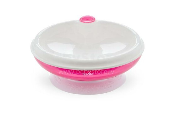 Nuvita Piattocaldo Art.1427 Hot Plate with suction cup pink