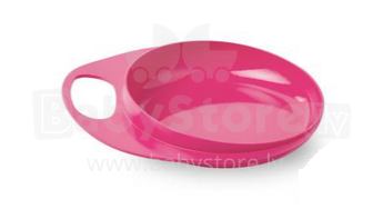 Nuvita EasyEating Art. 8450 Pink Детская глубокая тарелка, 6+ 