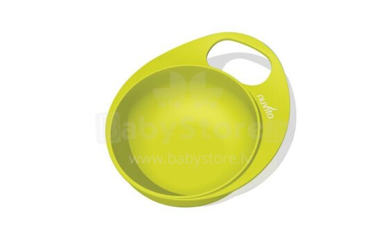 Nuvita EasyEating Art. 8430 Green Детская глубокая тарелка, 6+ 