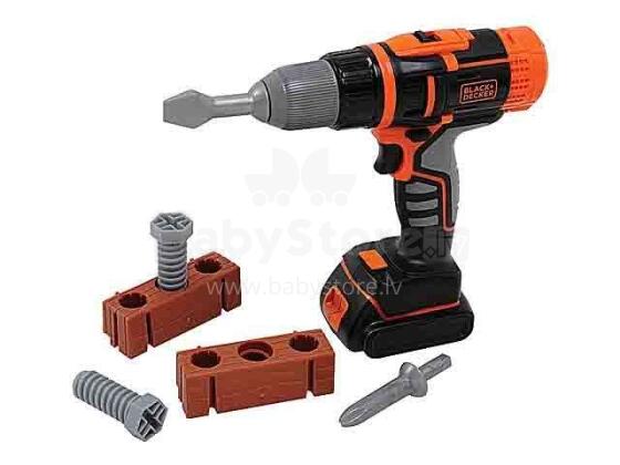 Smoby Art. 360194S Black&Decker Mehānisks bērnu urbis
