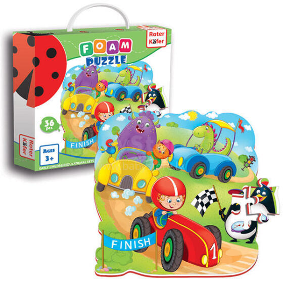 Roter Käfer RK1202-03 Mīkstās puzles Skrējiens (Vladi Toys)