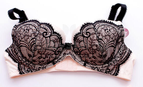 La Bebe™ Boutique Lingerie Eco Art.81419 Mysterious grūtnieču/barošanas krūšturis ar stingru atpogājamu bļodiņu un stabilu krūšu atbalstu